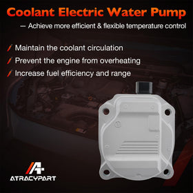 ATRACYPART pump installed in engine bay demonstrating direct-fit replacement