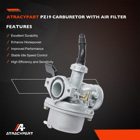 ATRACYPART throttle cable and grip displayed for easy installation