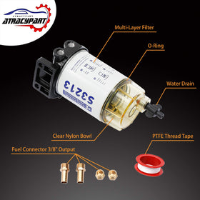 ATRACYPART multi-layer filter media detail capturing particles for cleaner fuel