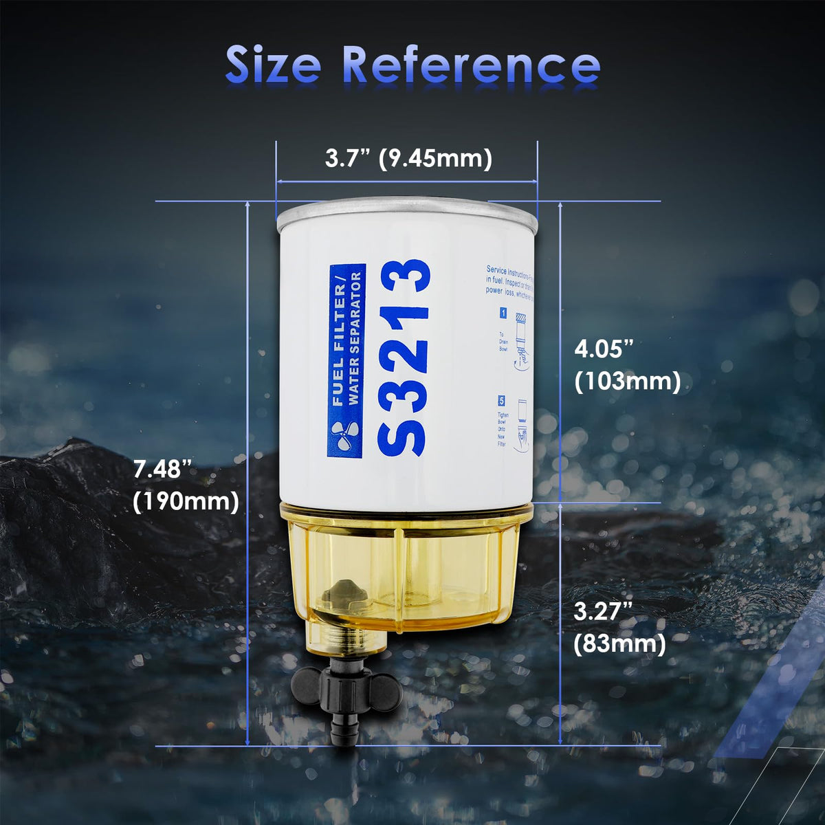 ATRACYPART S3213 label and part numbers view aiding correct OEM cross-reference selection