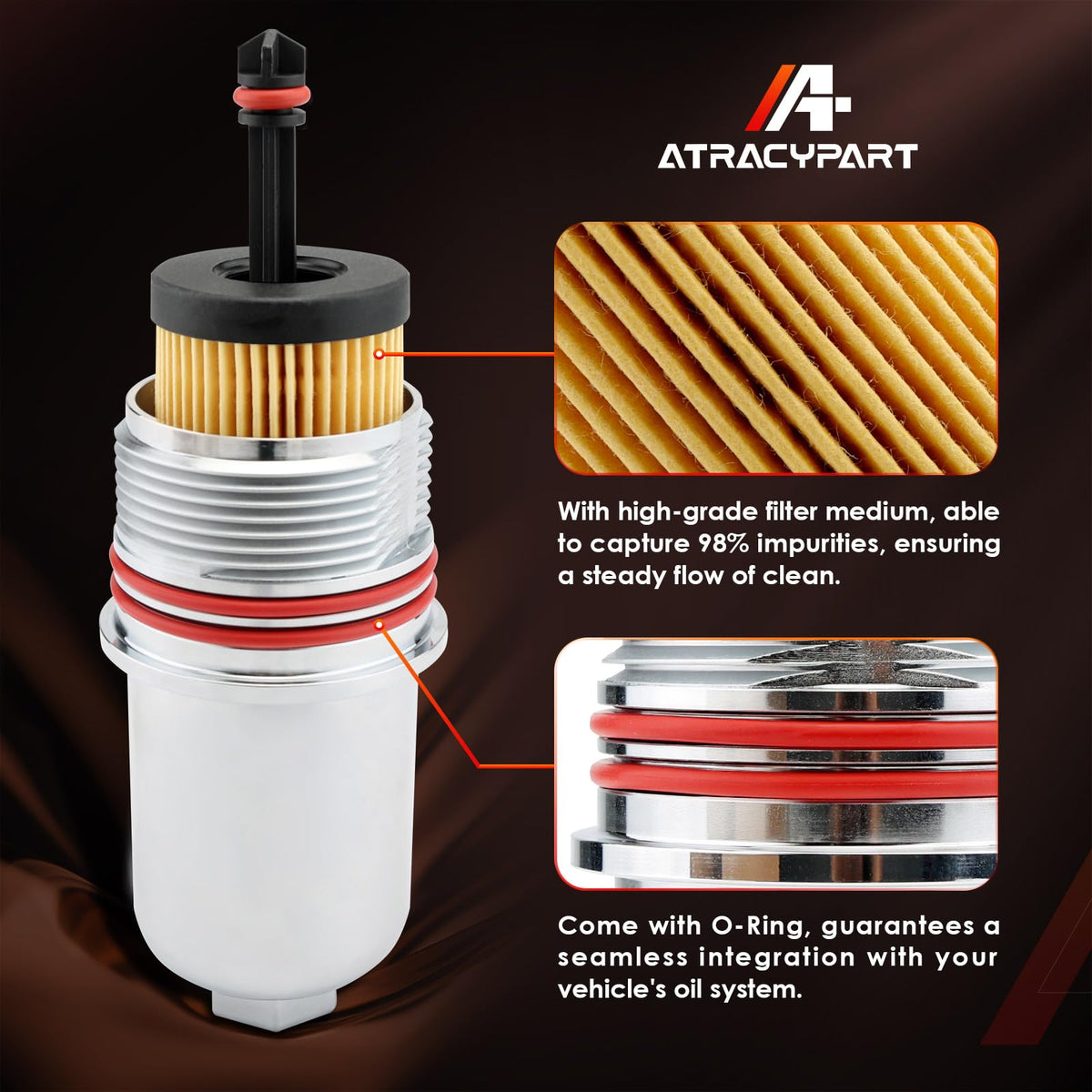ATRACYPART side-by-side with ruler showing accurate dimensions benefit