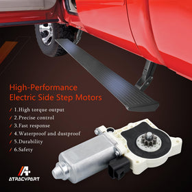 ATRACYPART side profile mounted on step showing smooth operation advantage