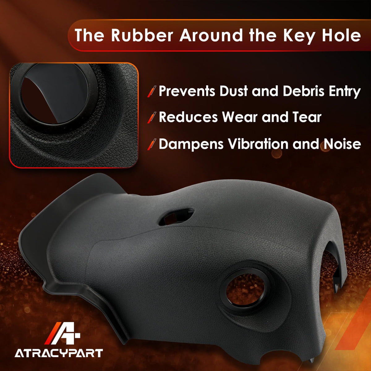 ATRACYPART focus on ignition area emphasizing protection and neat appearance