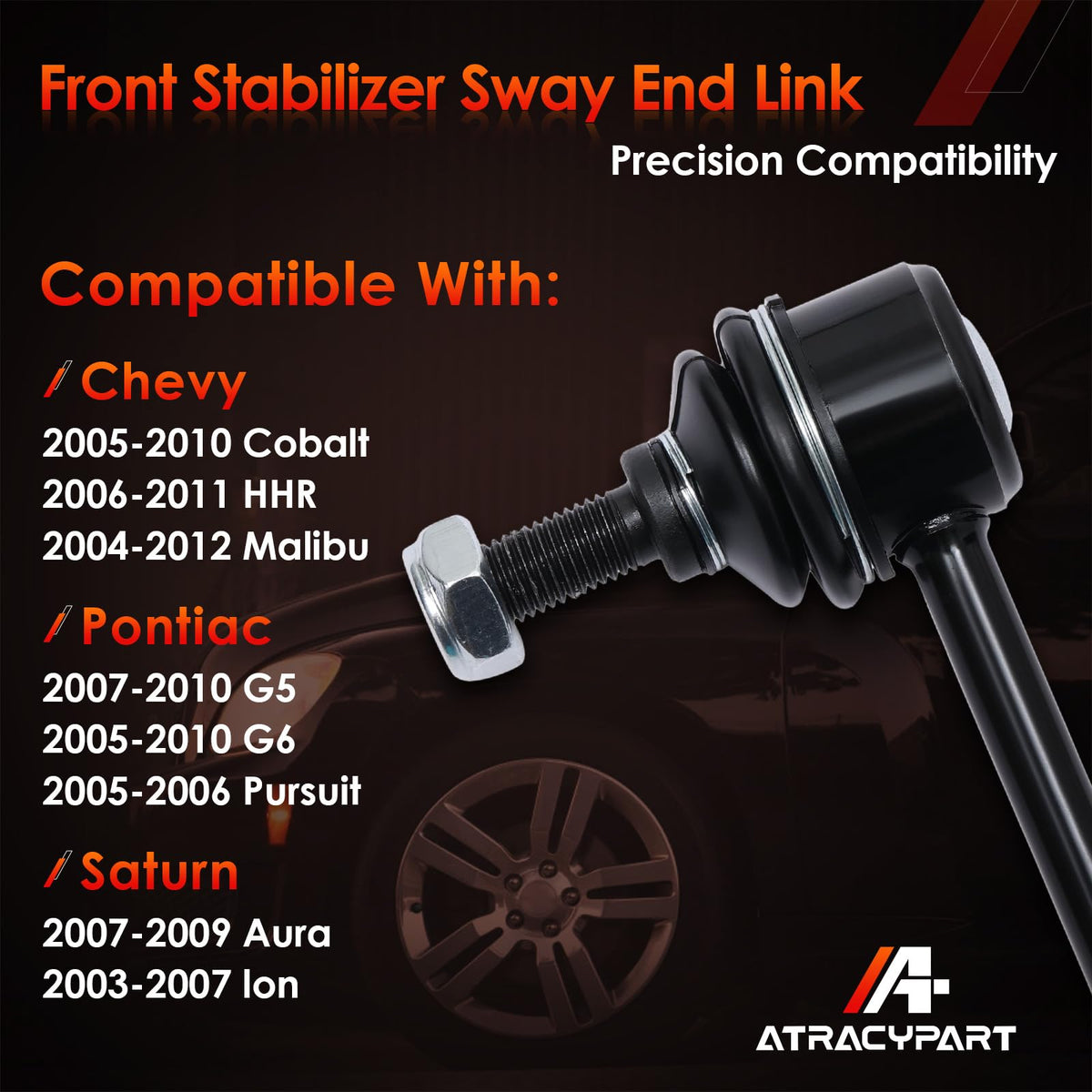 ATRACYPART close-up on bearing and rubber preload, highlighting quiet ride benefit