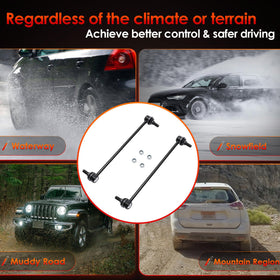 ATRACYPART sway link pictured on road suggests quieter, smoother ride benefit