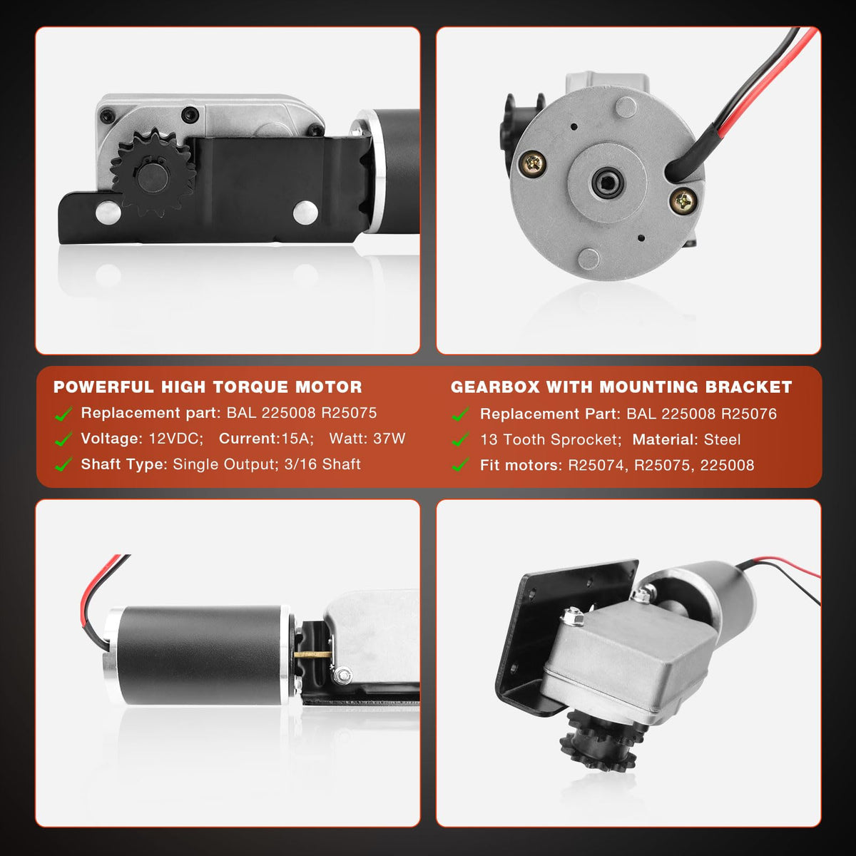 ATRACYPART housing finish close-up illustrating corrosion resistance and durability