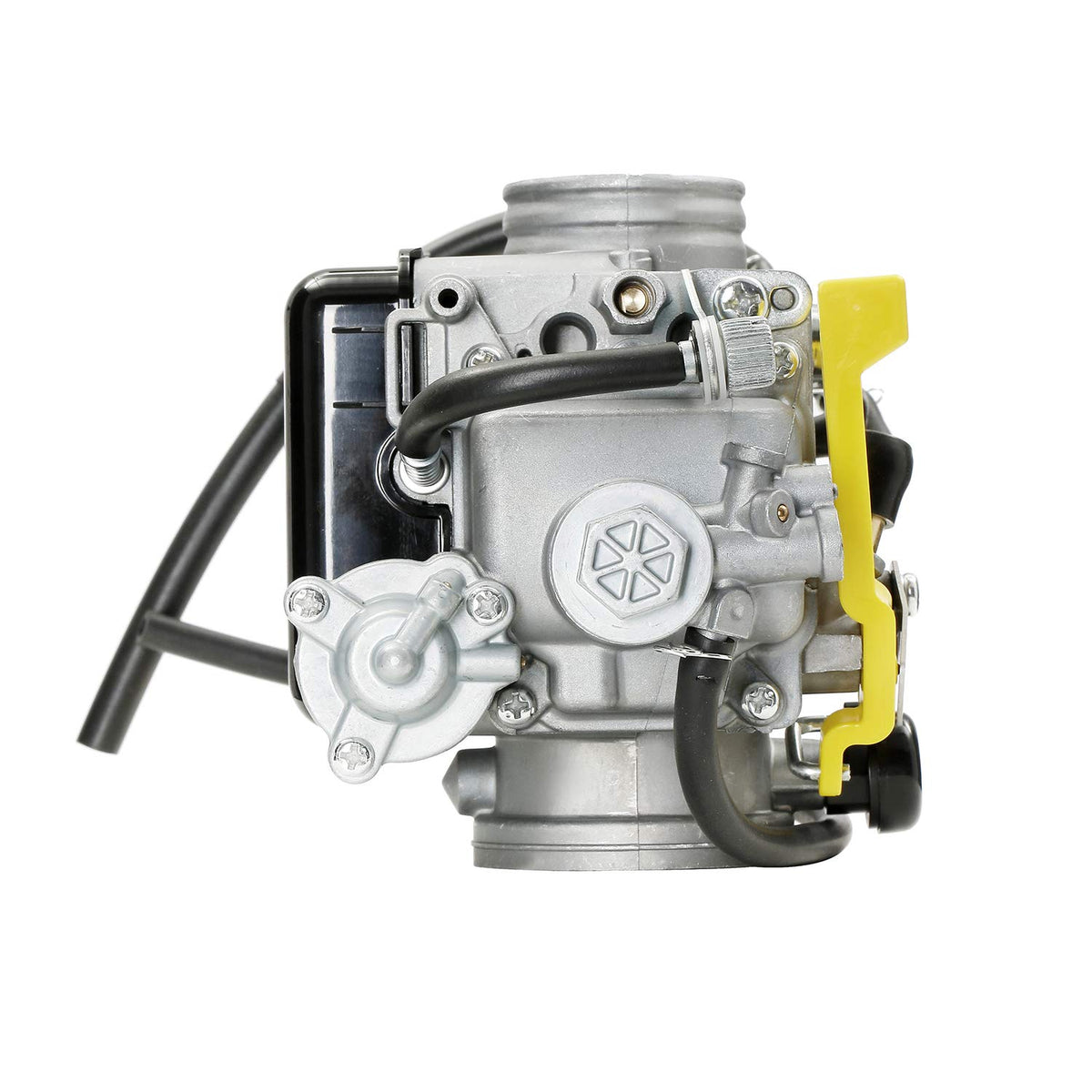 ATRACYPART carburetor installed on ATV demonstrating restored throttle performance