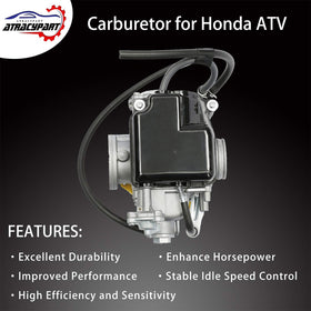 ATRACYPART carburetor side profile highlighting durable cast body and mounting points