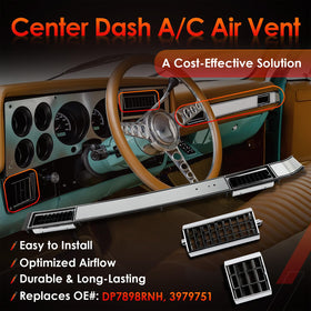 ATRACYPART close-up of vent texture and finish highlighting durable, UV-resistant plastic