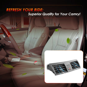 ATRACYPART vent in car interior lifestyle shot demonstrating improved dashboard look