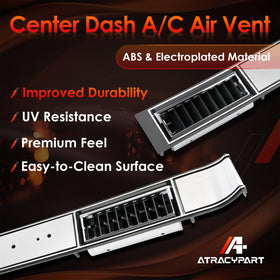 ATRACYPART vent beside ruler to show size and scale for accurate vehicle fit verification