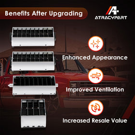 ATRACYPART side profile showing mounting clips that ensure a secure, tool-free snap-in fit