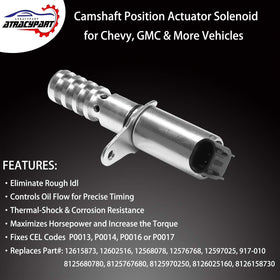 ATRACYPART VVT solenoid electrical connector closeup ensuring secure OE-style connection