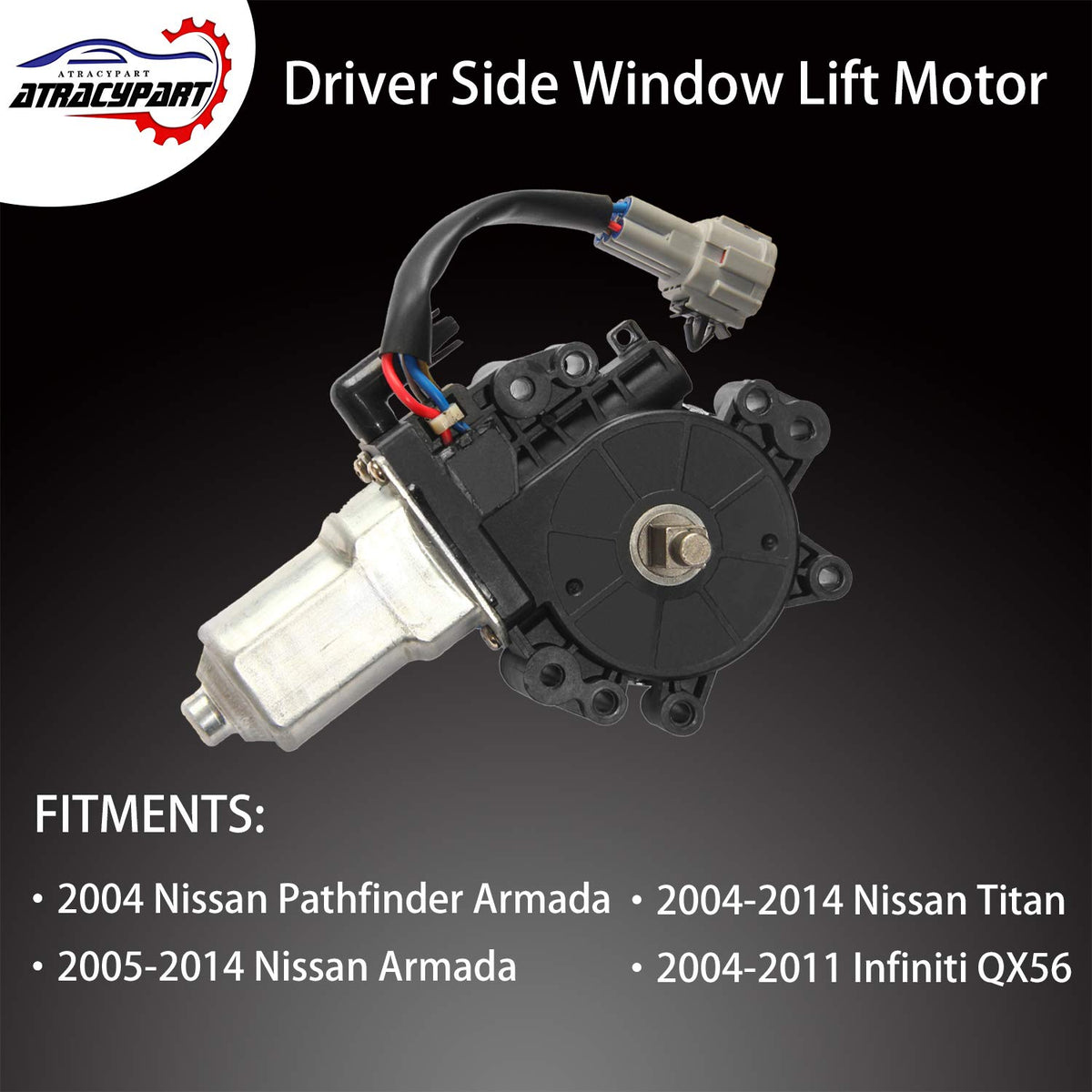 ATRACYPART wiring harness connector view showing plug-and-play installation benefit