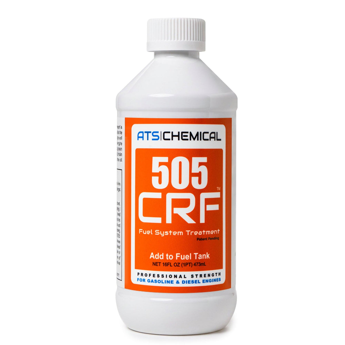 ATS Chemical 505 CRF front label showing product name and benefits