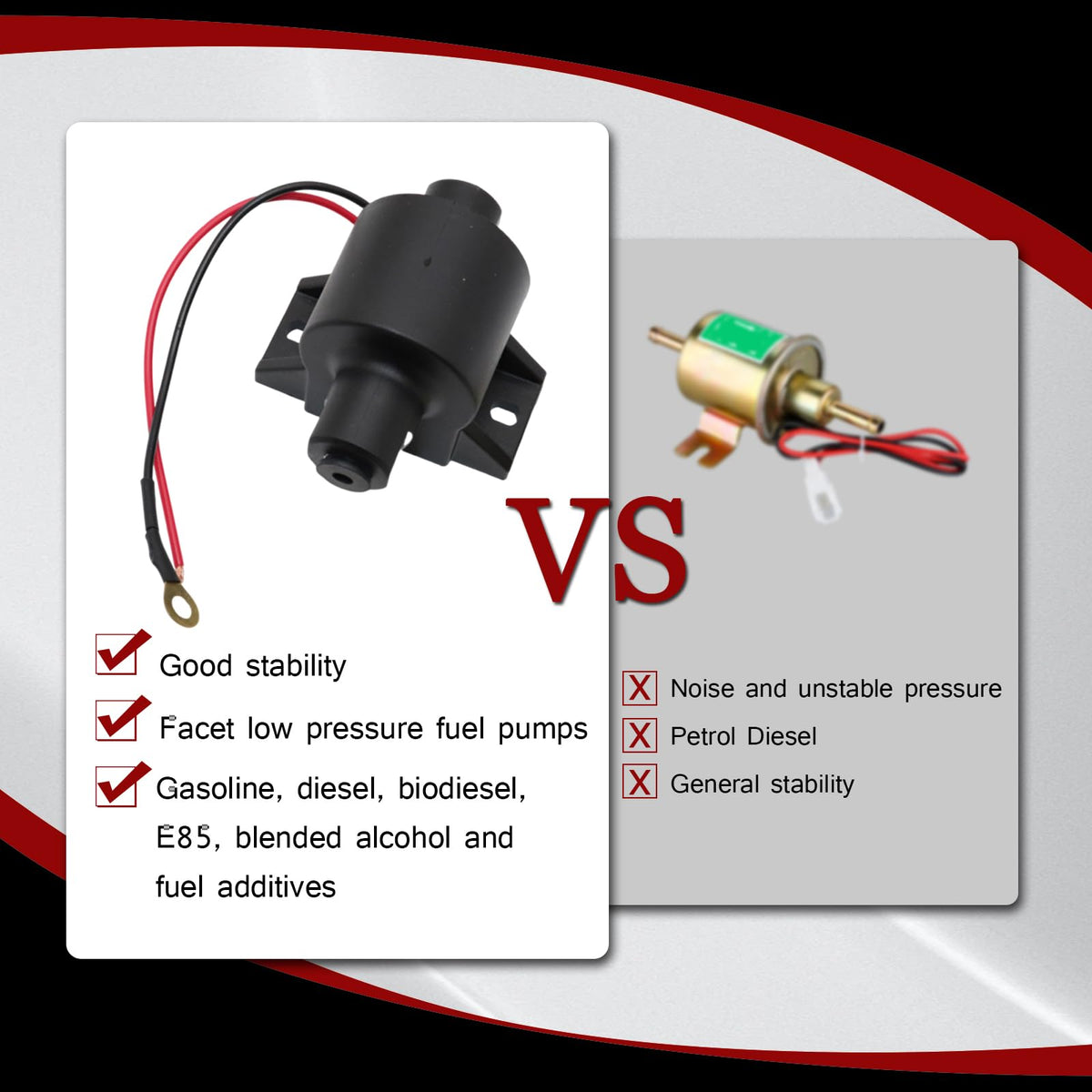 atsuch pump installed on engine demonstrating reliable low-pressure fuel delivery