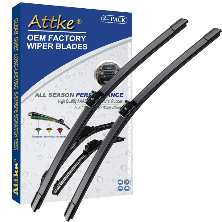 ATTKE front packaging for Mercedes fit, clear OEM replacement
