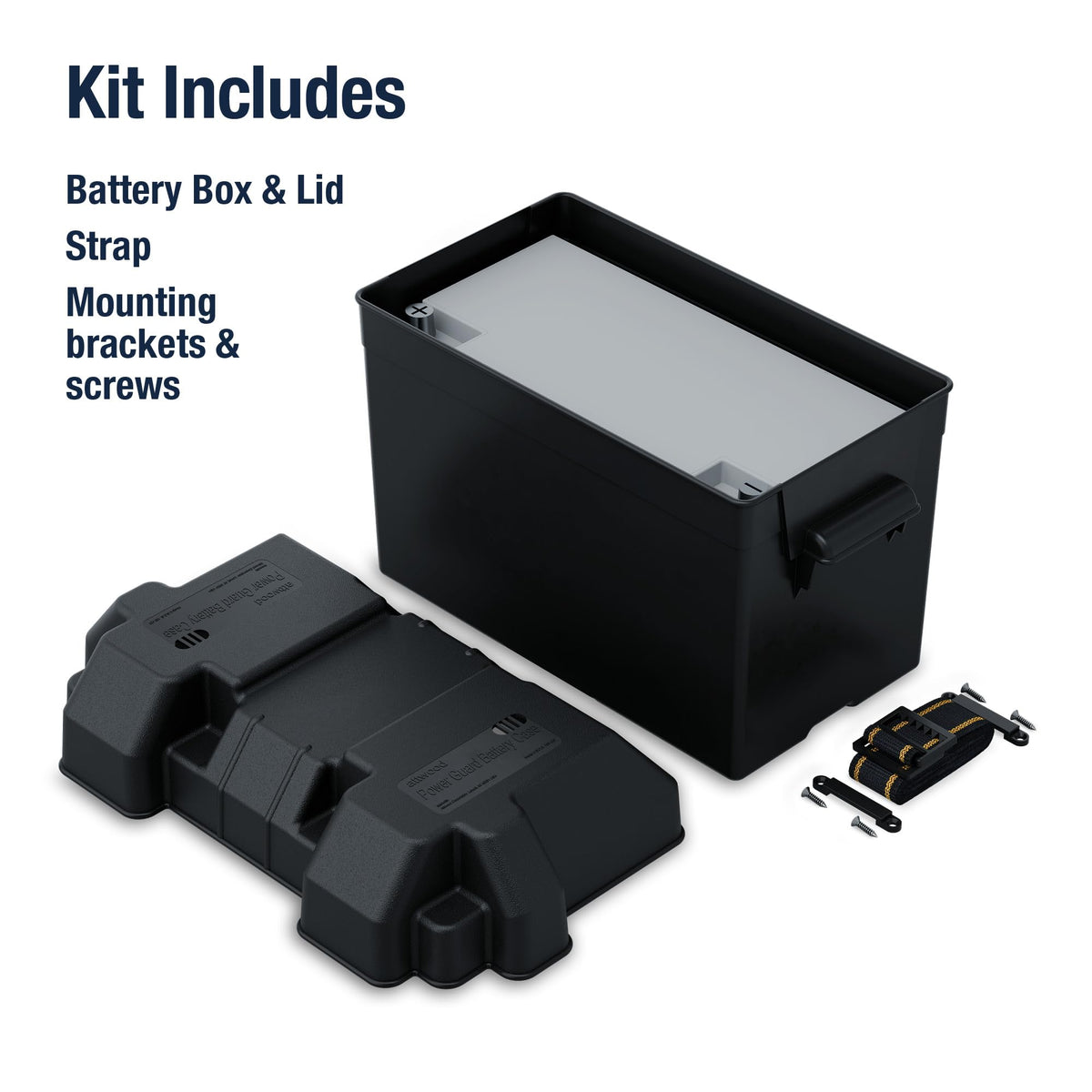 attwood battery box installed on boat showing stability and corrosion protection benefit
