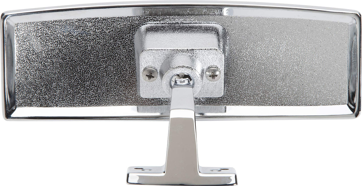 attwood mirror in use tracking a skier with clear rearward view and quick assessment