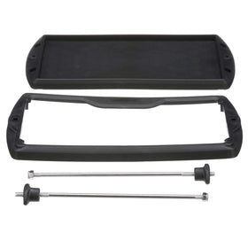 attwood front view tray showing secure battery fit and stable base