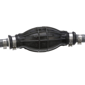 attwood clamp and barb junction demonstrating secure connection to prevent leaks