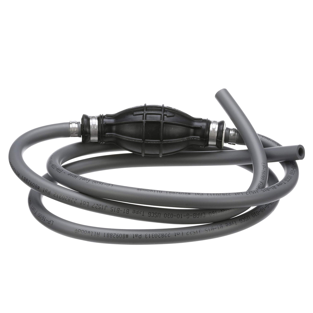 attwood front packaging showing complete fuel line kit and part number, easy identification benefit