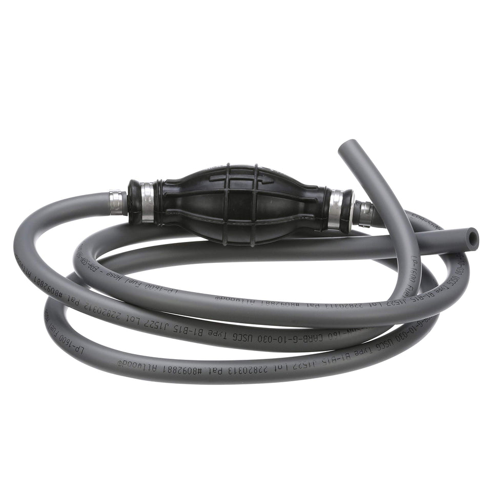 attwood front packaging showing complete fuel line kit and part number, easy identification benefit
