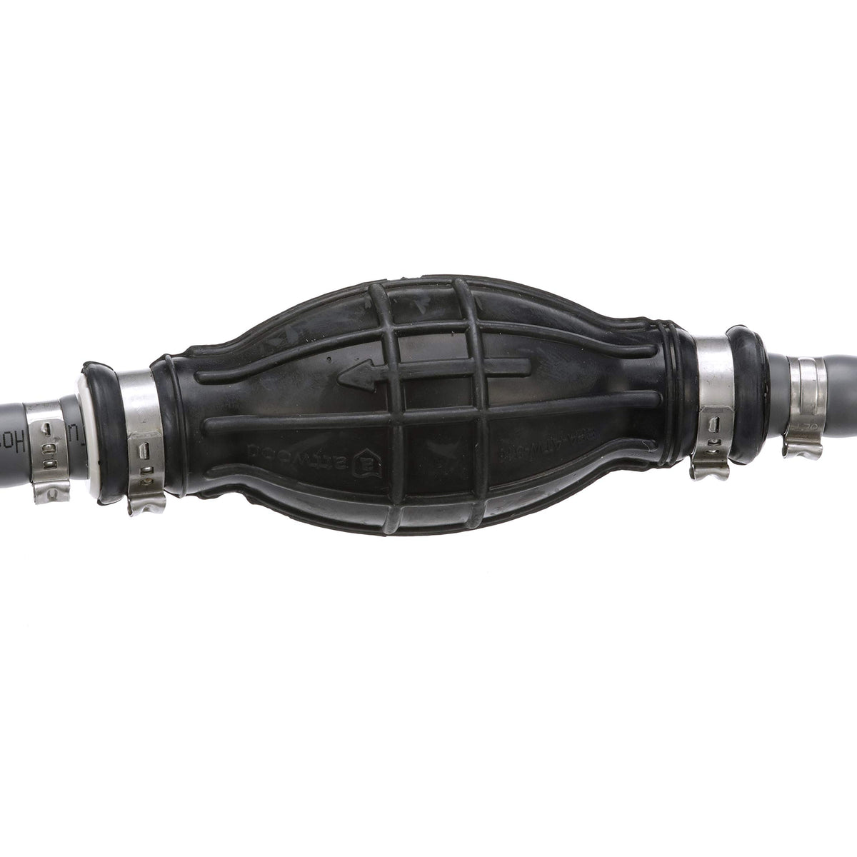 attwood assembled hose with fittings for secure, leak-resistant connection