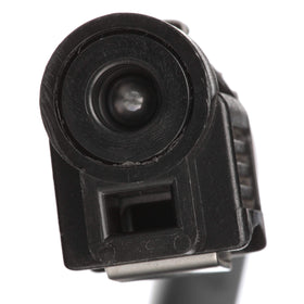 attwood stainless clamp and hose barb close-up resisting corrosion