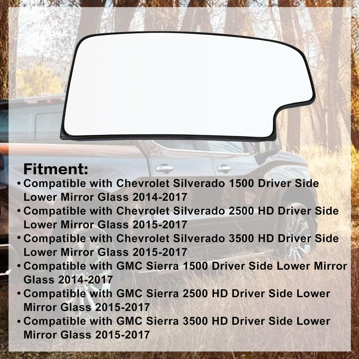 ATUOTPO mirror next to ruler to show scale and confirm correct dimensions