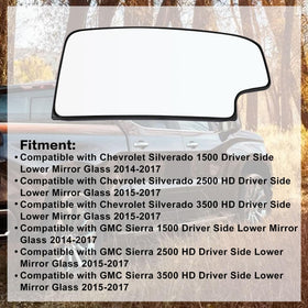ATUOTPO mirror next to ruler to show scale and confirm correct dimensions