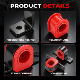 ATZTNUO bushings installed on Ford front sway bar improving stability