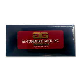 AU-TOMOTIVE GOLD key fob in gift box ready to present as a polished accessory