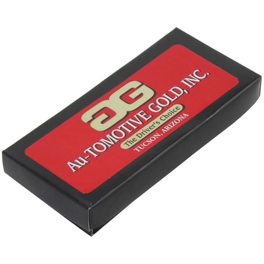 AU-TOMOTIVE GOLD keychain inside gift box, ready for giving and presentation