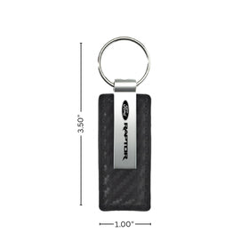 AU-TOMOTIVE GOLD keychain on truck boot, lifestyle shot demonstrates matching style