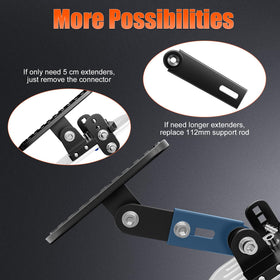 AUATRONNE installation hardware laid out for quick, tool‑friendly setup