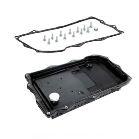 AUCERAMIC front view of pan kit showing full assembly and ready-to-install benefit