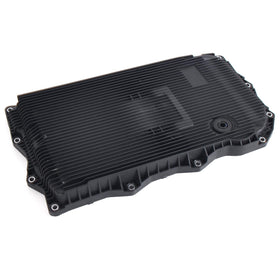 AUCERAMIC installed under a BMW demonstrating correct fit and sealed performance