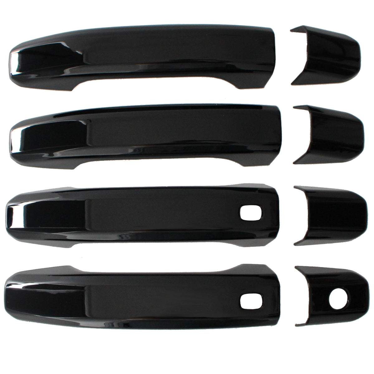 AUCERAMIC front packaging showing glossy black handle covers and fitment benefit