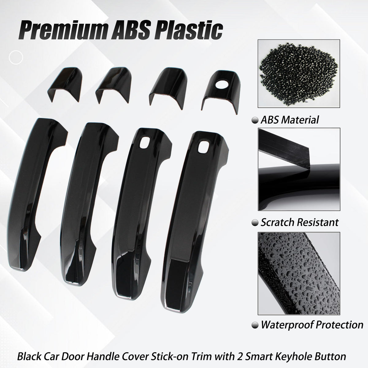 AUCERAMIC hands installing overlay demonstrating easy peel-and-stick benefit