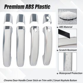 AUCERAMIC installed front door handle demonstrating clean OEM look