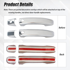 AUCERAMIC installed rear door handle showing consistent fit and style