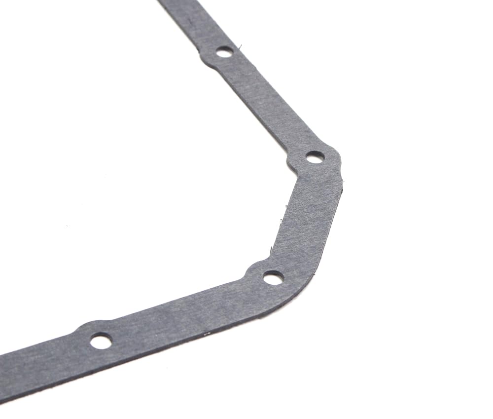 AUCERAMIC gasket installed on oil pan illustrating proper seating and leak control