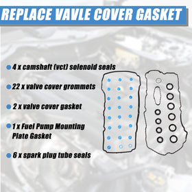 AUCERAMIC gasket installed on F150 engine showing proper fit and leak control