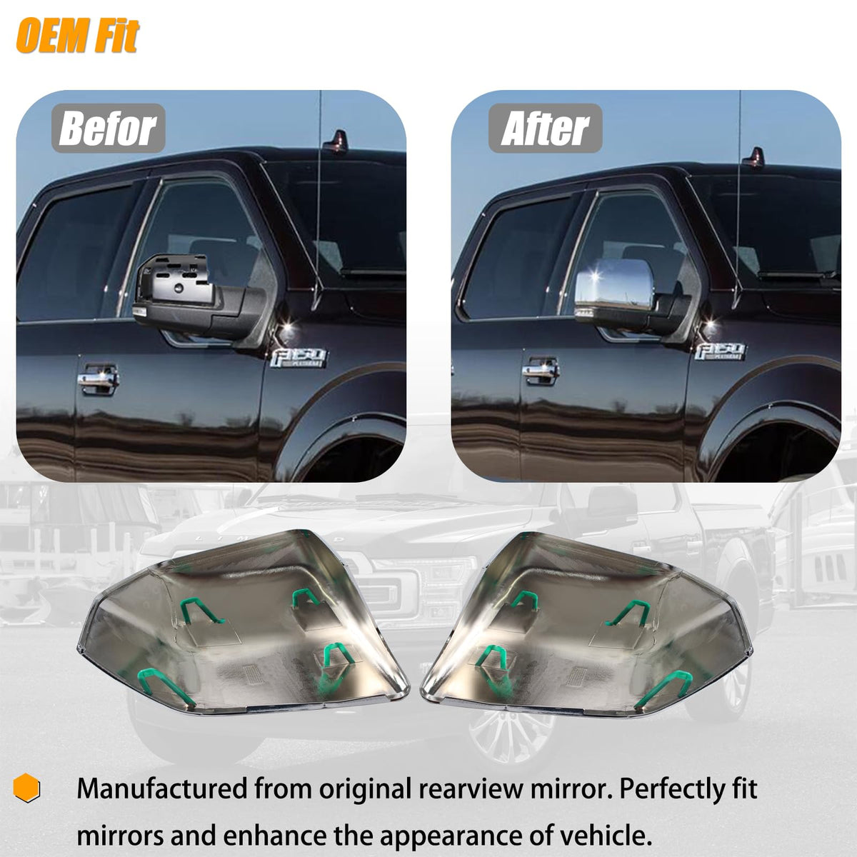 AUCERAMIC installed on Ford F-150 showing polished factory look