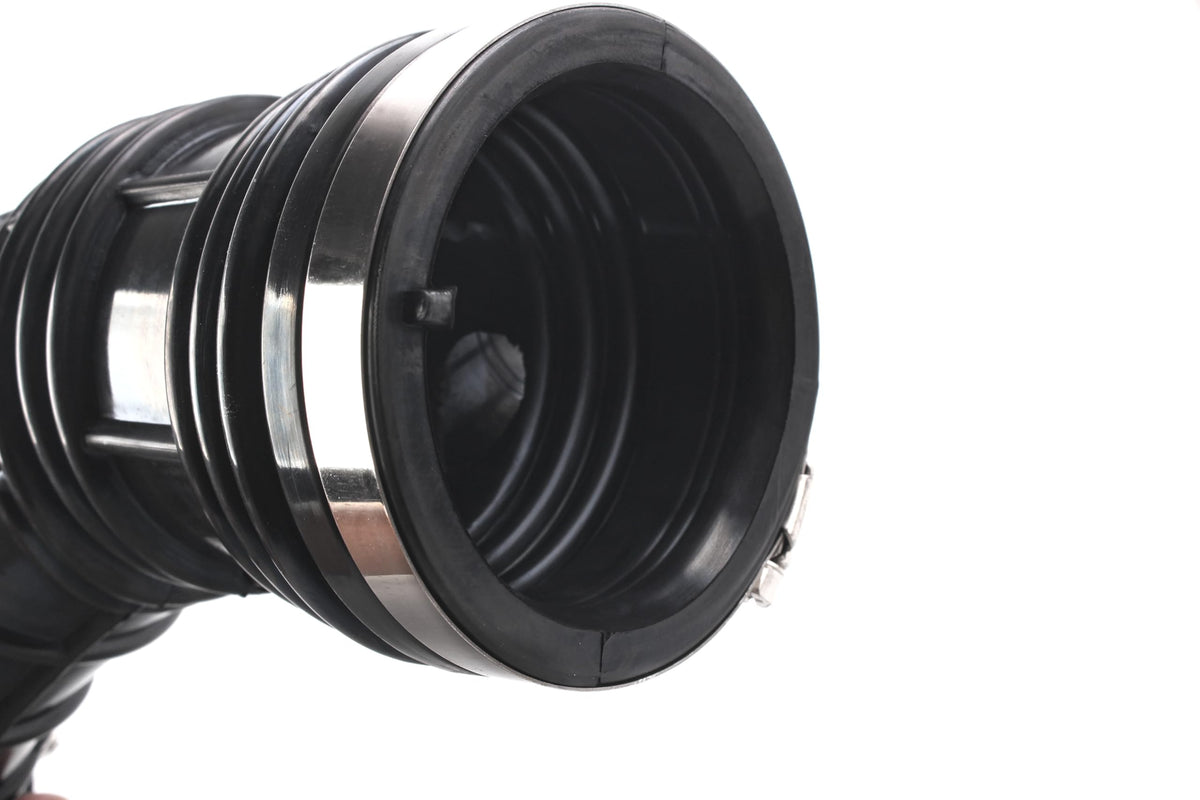 AUCERAMIC intake hose next to ruler showing accurate size and fitment
