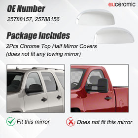 AUCERAMIC side angle mounted on Silverado demonstrating OEM-style fit