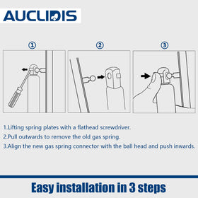AUCLIDIS product label and interchange numbers for quick part matching
