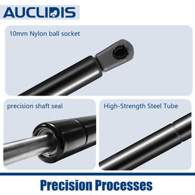 AUCLIDIS mounting clip and ball stud detail illustrating easy push-on installation