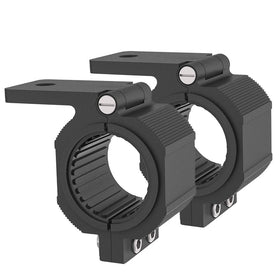 Audak front view clamp showing secure mount and durability